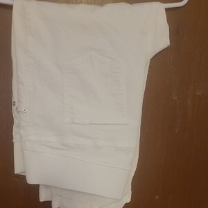 Great Expectations Maternity Pants In White